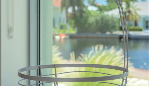 Luxury-Apartment, 1 King-Bett, Kanalblick