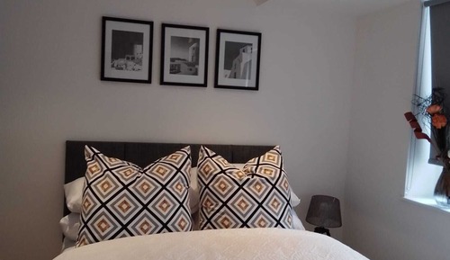 Apartment, 1 Schlafzimmer, barrierefrei, Stadtblick