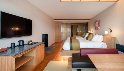 Premium-Zimmer, 2 Doppelbetten (Garden)