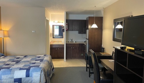 Standard-Einzelzimmer (Standard Kitchenette)