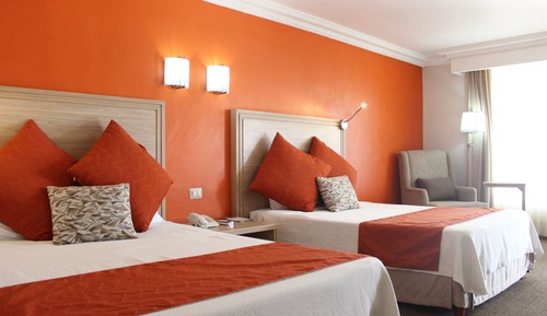 Standardzimmer, 2 Doppelbetten