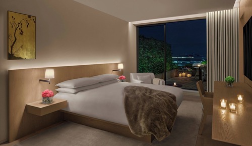 Suite, 1 Schlafzimmer, Terrasse, Stadtblick