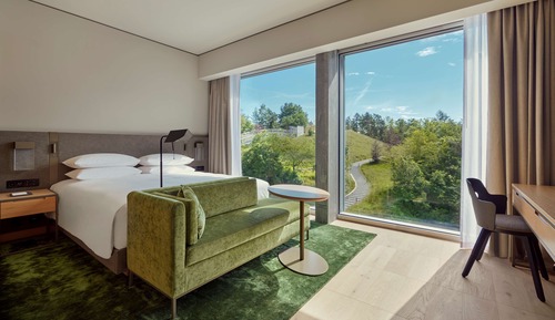 Deluxe-Zimmer, 2 Einzelbetten, Parkblick