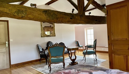 Luxury-Doppelzimmer, mit Bad, Blick auf den Weinberg