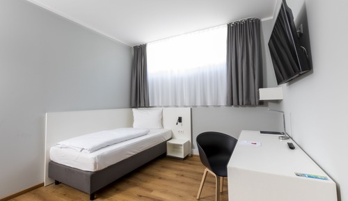 Basic-Einzelzimmer, Gemeinschaftsbad