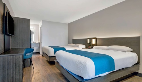 Deluxe-Zimmer, 2 Queen-Betten, Nichtraucher, Kochnische