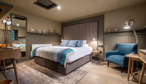 Deluxe-Doppel- oder -Zweibettzimmer (Juniper)