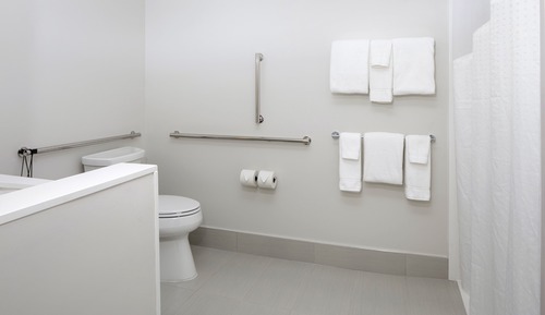 Suite, 1 King-Bett, barrierefrei (Comm, Roll in Shower)