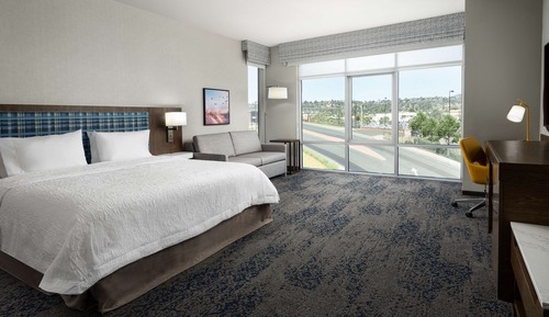 Studio, 1 King-Bett, Kühlschrank und Mikrowelle (Wet bar)