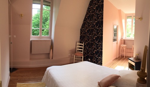 Comfort-Doppelzimmer, mit Bad, Parkblick