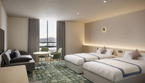 Superior-Vierbettzimmer, Nichtraucher, eigenes Bad