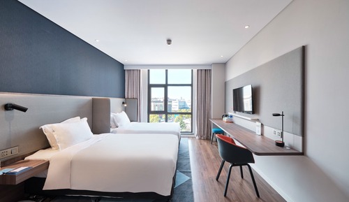 Standardzimmer, 2 Einzelbetten, Stadtblick