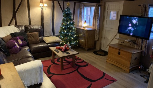 Familien-Ferienhaus, eigenes Bad (Myrtle Cottage)