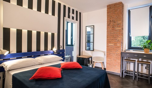 Standard-Doppelzimmer (Blue)