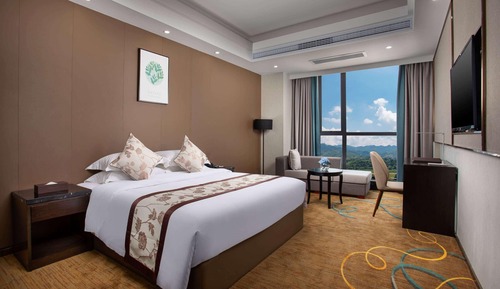 Zimmer, 1 King-Bett, Nichtraucher, Bergblick