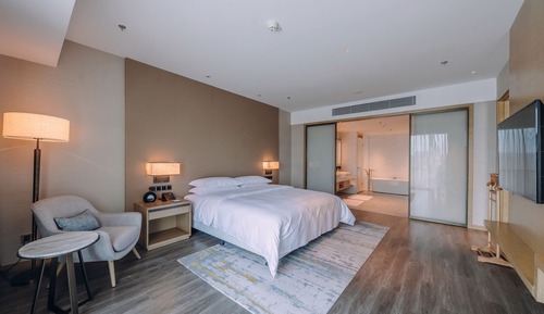 Executive-Suite, 1 Schlafzimmer, Flussblick, Executive-Etage