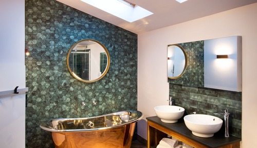Luxury-Apartment, mit Bad, Meerblick