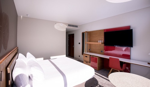 Premium-Zimmer, 1 King-Bett, Zugang zur Business-Lounge, Eckzimmer