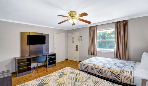 Standardzimmer, 2 Doppelbetten, barrierefrei, Nichtraucher