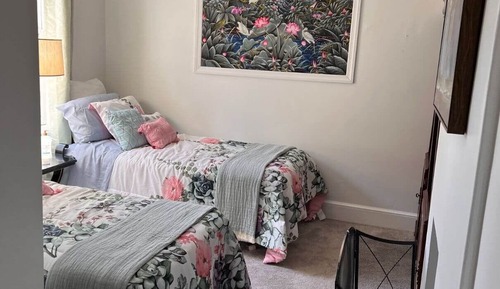 Traditional-Zimmer, 2 Einzelbetten, mit Bad, Blick auf den Innenhof