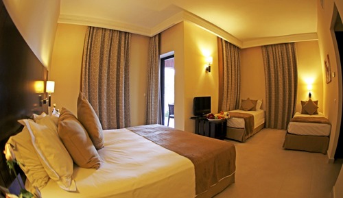 Familienzimmer, Gartenblick