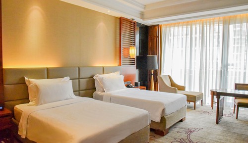 Deluxe-Zimmer, 2 Einzelbetten, Balkon
