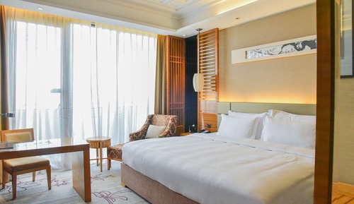 Executive-Zimmer, 1 King-Bett, Zugang zur Business-Lounge