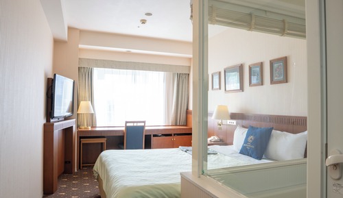 Zimmer, Nichtraucher (See-through bath, 200cmx160cmx1)