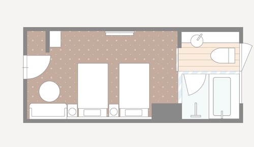 Doppelzimmer (View bath, Couple's Room, Dinner 6pm)