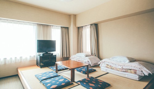 Zimmer, Nichtraucher (Japanese Western, 2 Beds 2 Futons)