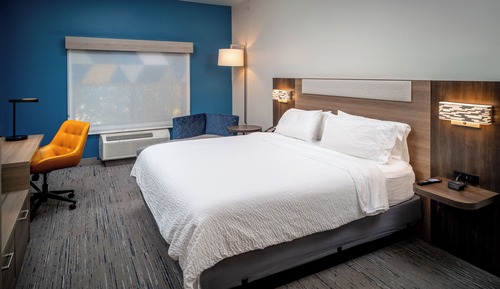 Standardzimmer, 1 King-Bett, barrierefrei (Communications, Roll In Shower)