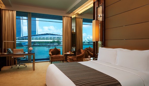 Zimmer, 1 King-Bett, Buchtblick