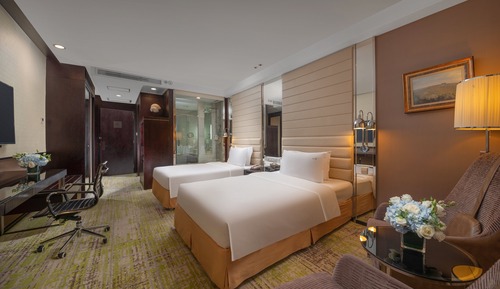 Standardzimmer, 2 Doppelbetten