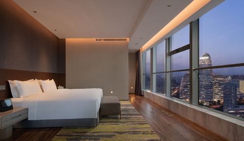 Suite, 1 King-Bett (Panorama View)