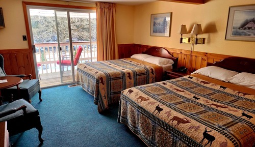 Deluxe-Doppelzimmer, 1 Schlafzimmer, Flussblick