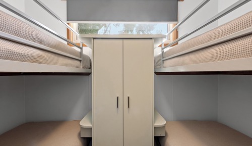 Standard-Ferienhütte, 2 Schlafzimmer