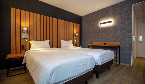 Comfort-Zimmer, 2 Einzelbetten, Nichtraucher (Shower Only)