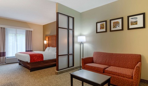 Suite, 1 King-Bett und Schlafsofa, barrierefrei, Nichtraucher