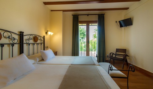 Traditional-Zweibettzimmer, Balkon