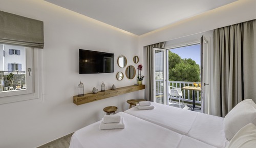 Deluxe-Doppel- oder -Zweibettzimmer