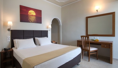 Superior-Doppel- oder -Zweibettzimmer, Terrasse, Meerblick