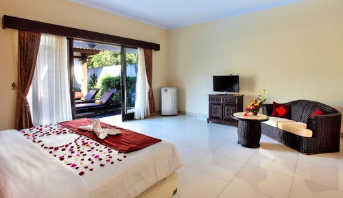 Familienvilla, 1 King-Bett, Poolblick, Strandnähe