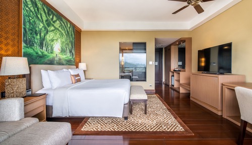 Deluxe-Zimmer, 1 Queen-Bett, Bergblick