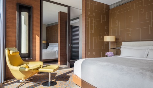 Club-Suite, 1 Schlafzimmer, Zutritt zur Club Lounge, Stadtblick