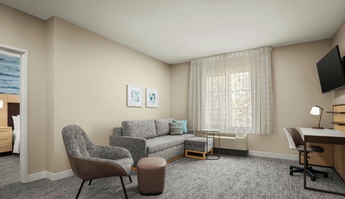 Suite, 1 King-Bett und Schlafsofa