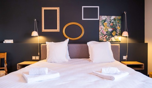 Deluxe-Zimmer, 1 King-Bett, Terrasse, Parkblick