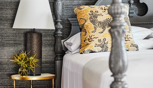 Zimmer, 1 Queen-Bett, eingeschränkter Meerblick (Sun Room)