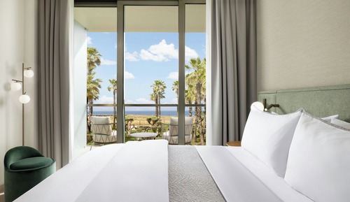 Deluxe-Zimmer, 1 King-Bett, Balkon, Meerblick