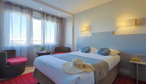 Standard-Doppelzimmer, Stadtblick