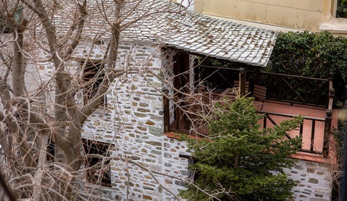 Junior-Suite, Kamin, Gartenblick